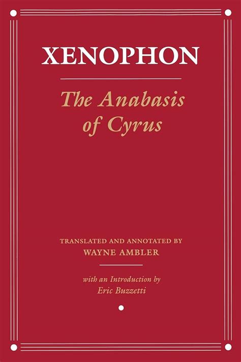 The Anabasis of Cyrus Kindle Editon