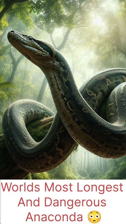 The Anaconda: A Mighty Predator from the Amazon