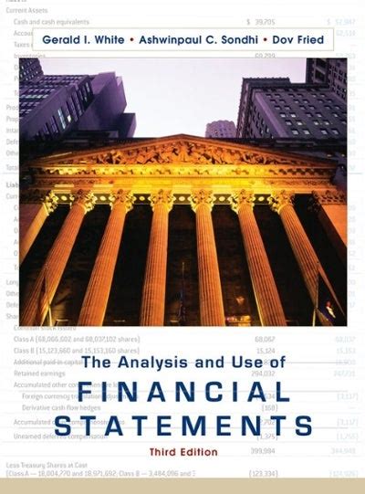 The Analysis and Use of Financial Statements 3rd Edition Kindle Editon