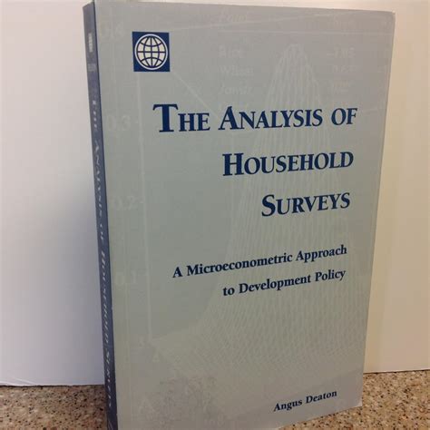 The Analysis of Household Surveys: A Microeconometric Approach to Development Policy (World Bank) PDF