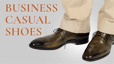 The Anatomy of Business Casual Shoes