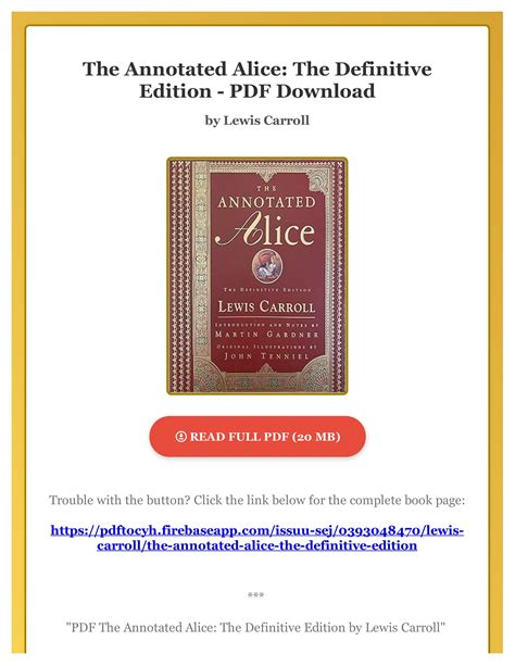 The Annotated Alice: The Definitive Edition Reader