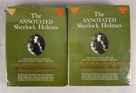 The Annotated Sherlock Holmes 2 Volumes Doc