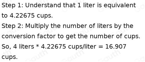 The Answer: 4.22675 Cups