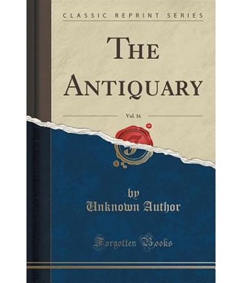 The Antiquary Classic Reprint Kindle Editon