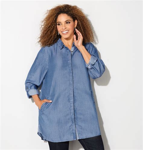 The Appeal of Denim Shirts for Plus-Size Individuals