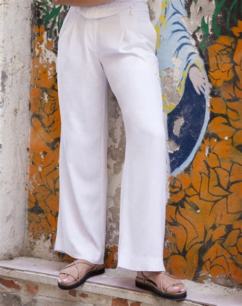 The Appeal of Linen Pants in White