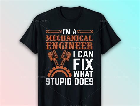 The Appeal of Mechanical Engineer T-shirts