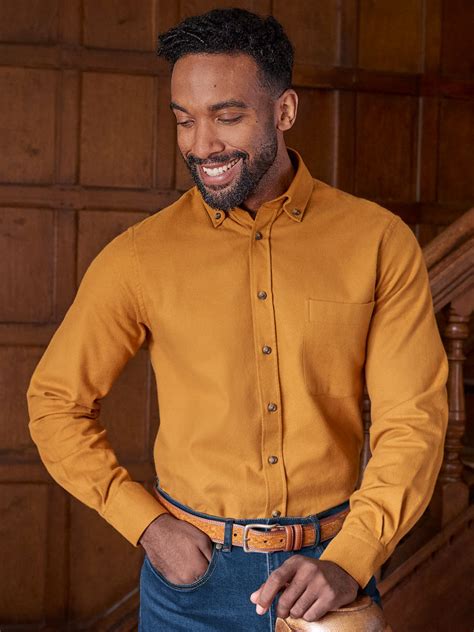 The Appeal of Mustard Color Shirts for Men