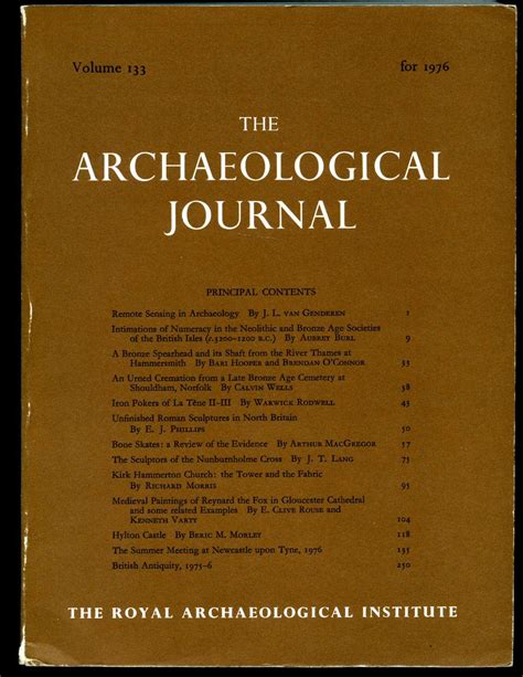 The Archaeological Journal Volume 1 Epub