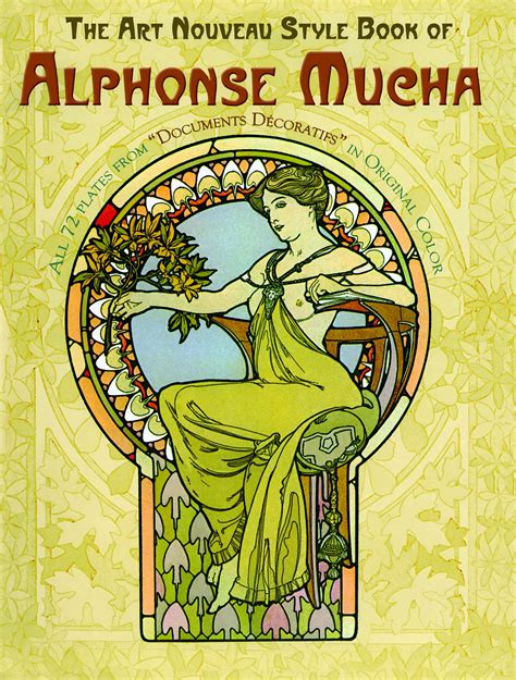 The Art Nouveau Style Book of Alphonse Mucha Dover Fine Art History of Art