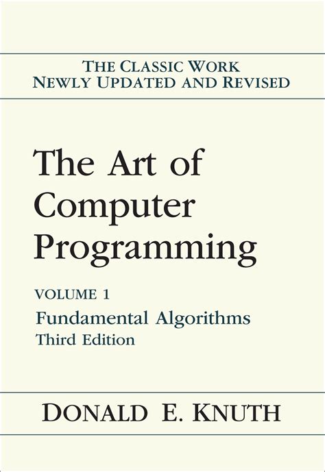 The Art of Computer Programming Vol 1 Fundamental Algorithms 3rd Edition Epub