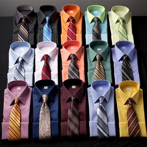 The Art of Pairing Ties and Dress Shirts: A Comprehensive Guide