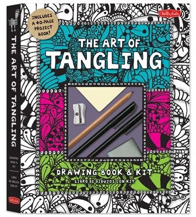 The Art of Tangling Drawing Book and Kit Inspiring drawings designs and ideas for the meditative artist Doc
