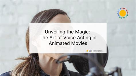 The Art of Voice Acting