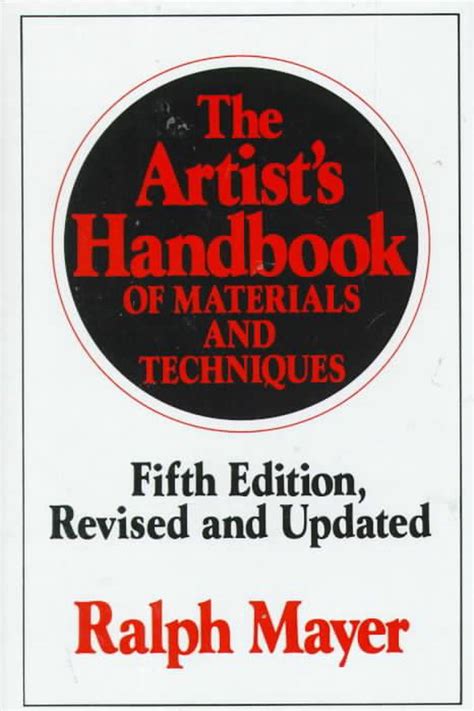 The Artist s Handbook of Materials and Techniques Fifth Edition Revised and Updated Reference Epub