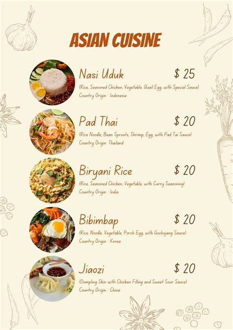 The Asian Menu Planner Kindle Editon