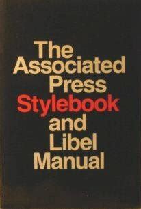 The Associated Press Stylebook and Libel Manual Including Guidelines on Photo Captions PDF