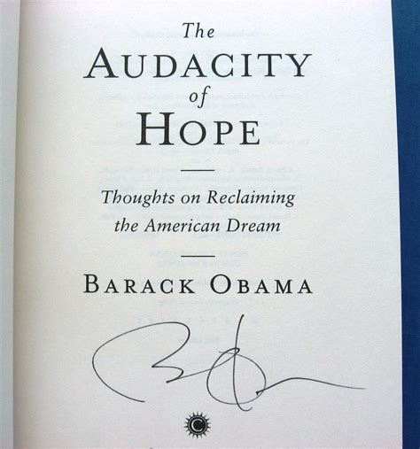 The Audacity of Hope Thoughts on Reclaiming the American Dream 1st Edition PDF