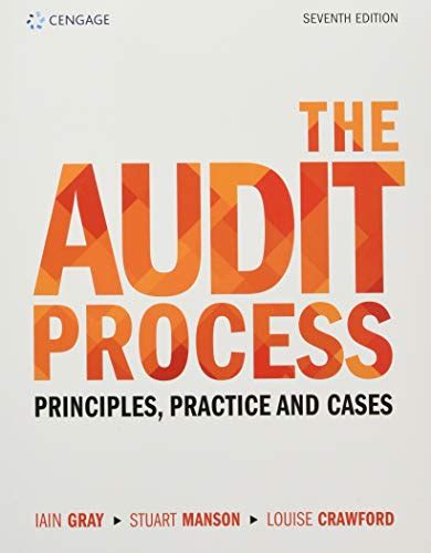The Audit Process: Principles, Practice and Cases 5/e (EMEA) Ebook Doc