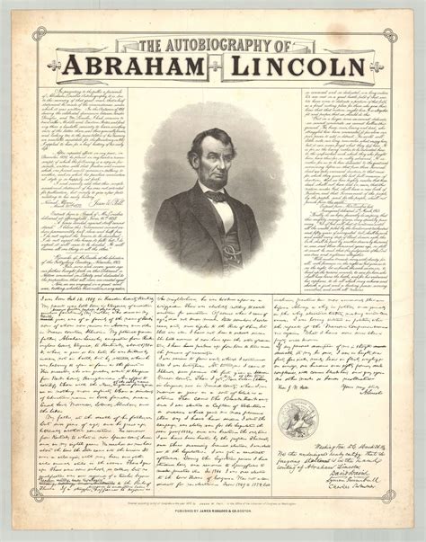 The Autobiography Of Abraham Lincoln Scholar s Choice Edition Doc