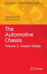The Automotive Chassis, Vol. 2 System Design Doc