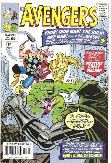 The Avengers 1 1 2 The Death-Trap of Doctor Doom  Reader