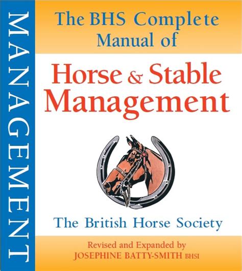 The BHS Complete Manual of Stable Management Ebook Reader