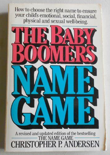 The Baby Boomers Name Game