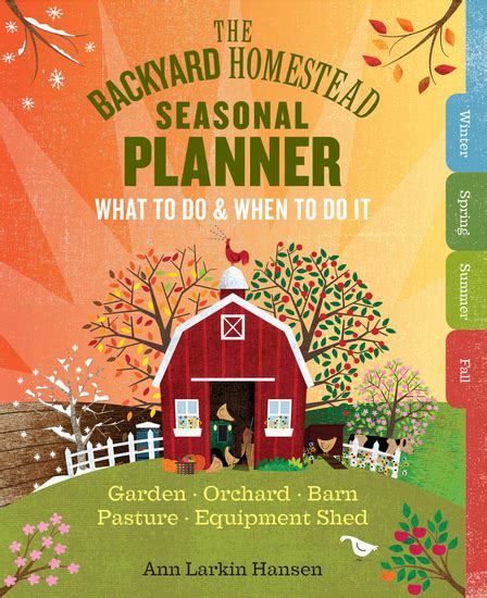 The Backyard Homestead Seasonal Planner What to Do and When to Do It in the Garden Orchard Barn Pasture and Equipment Shed Doc