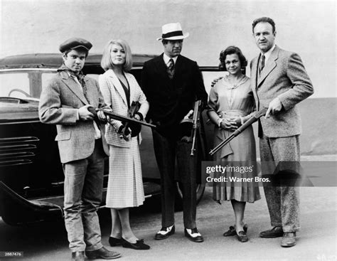 The Barrow Gang Posing with Stolen Cars (1932):