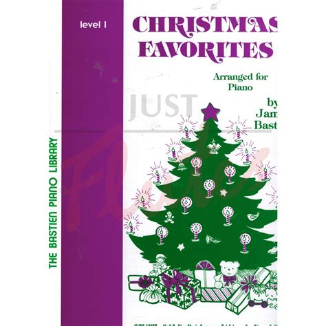The Bastien Piano Library Christmas Favorites Primer Level Arranged for Piano Reader