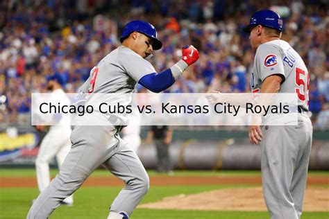 The Battle of the Midwest: Chicago Cubs vs. Kansas City Royals Player Stats