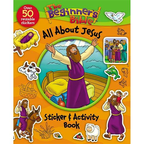 The Beginner s Bible All About Jesus Sticker and Activity Book Reader