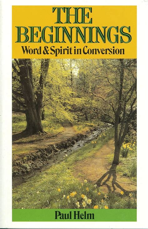 The Beginnings Word and Spirit in Conversion Reader