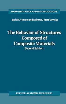 The Behavior of Structures Composed of Composite Materials Corrected 2nd Printing Reader