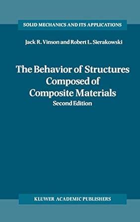 The Behavior of Structures Composed of Composite Materials Corrected 2nd Printing Doc