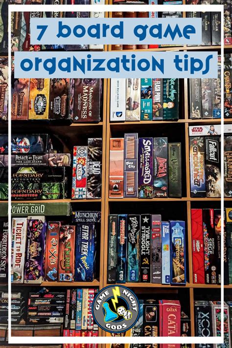 The Benefits of Board Game Organization