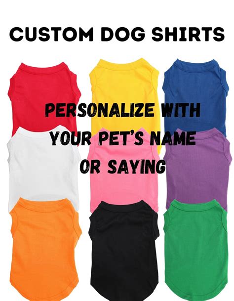 The Benefits of Personalized Pet Shirts