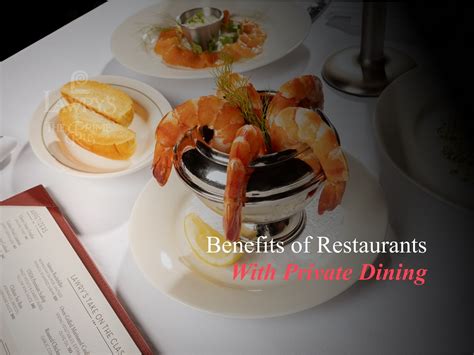 The Benefits of Private Room Dining