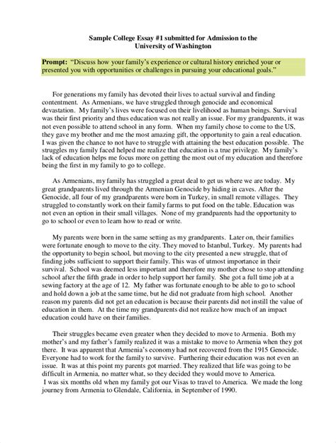 The Benefits of Using College Essay Examples