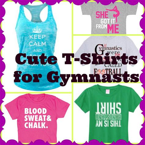 The Benefits of Wearing Gymnastics T-Shirts