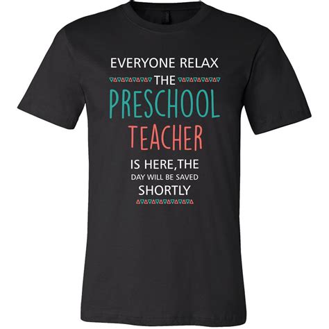 The Benefits of Wearing Preschool Teacher Tee Shirts