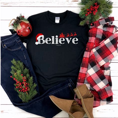 The Benefits of Wearing a Believe Christmas Shirt