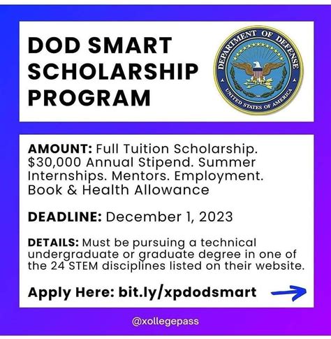 The Benefits of the Dellums Smart Scholarship