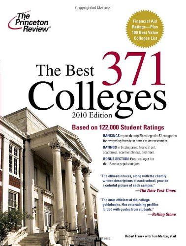 The Best 371 Colleges 2010 Edition College Admissions Guides Doc