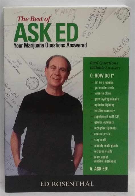 The Best of Ask Ed Your Marijuana Questions Answered Kindle Editon