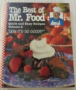 The Best of Mr Food Quick and Easy Recipes Reader