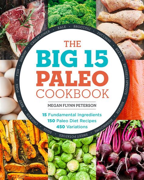 The Big 15 Paleo Cookbook 15 Fundamental Ingredients 150 Paleo Diet Recipes 450 Variations PDF