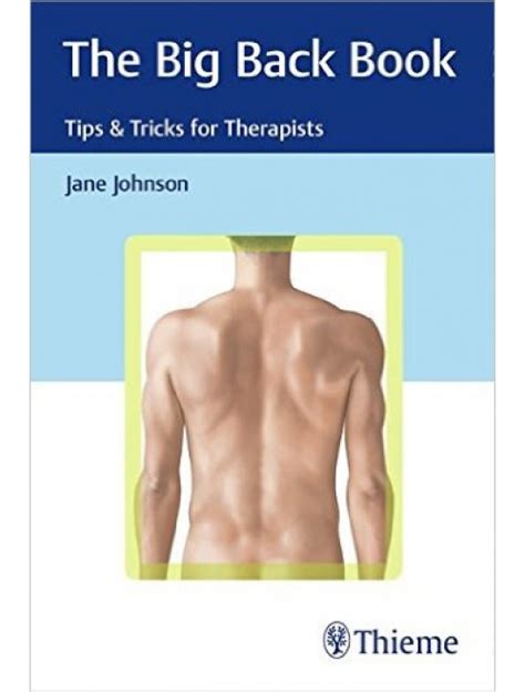 The Big Back Book Tips and Tricks for Therapists PDF